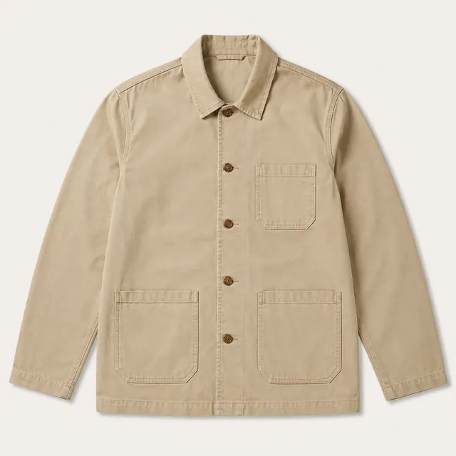Canvas work jacket, example item from the wardrobe